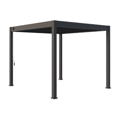 Anthracite Self-Supporting Bioclimatic Pergola