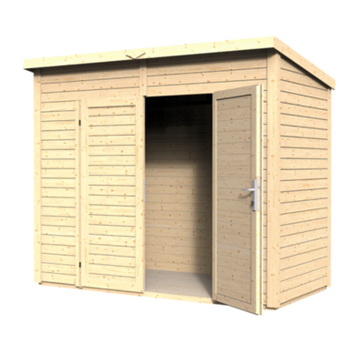 Midway Wooden Garden Shed – 244 x 121 cm