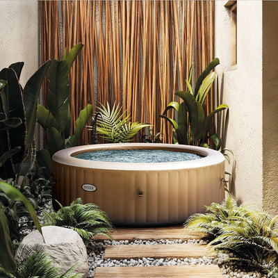 Inflatable Spa – INTEX – Sahara 6 Seater + Thermal Cover