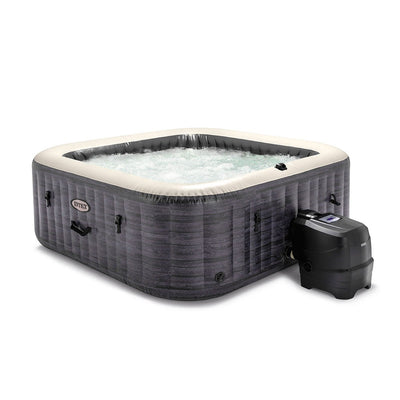 Inflatable Spa – INTEX – Slate 6 Seater + Thermal Cover – CLEARANCE