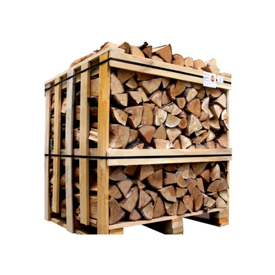 Kiln-Dried Birch Firewood – Full Crate (3 steres)