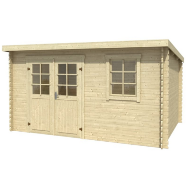 SANTA FE Garden Shed 10 m² – 28 mm