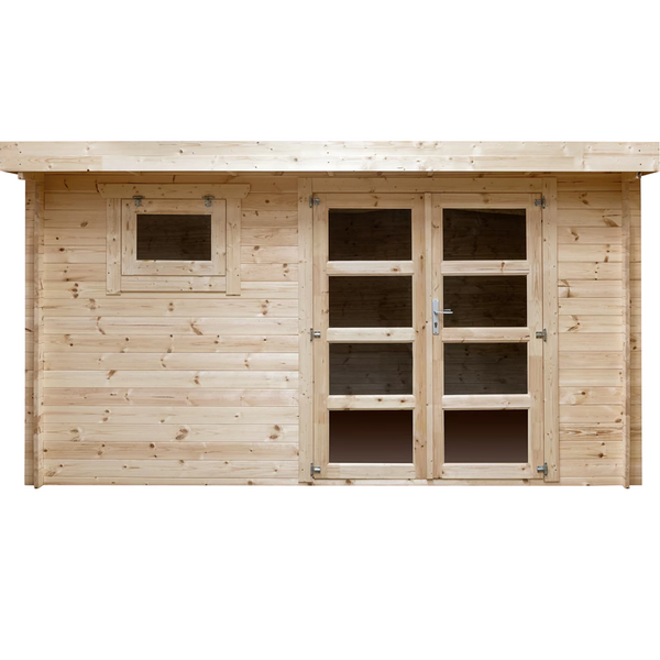 Modern Wooden Garden Shed – 13 m² – Premium Quality – Factory Price – CLEARANCE