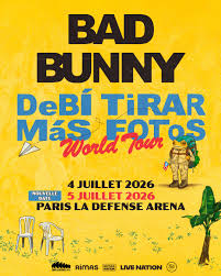 Bad Bunny - Paris 4 Juillet | Tribune Latérale